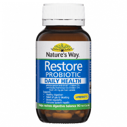 Natures Way Restore Cap 90 - 9314807041793 are sold at Cincotta Discount Chemist. Buy online or shop in-store.