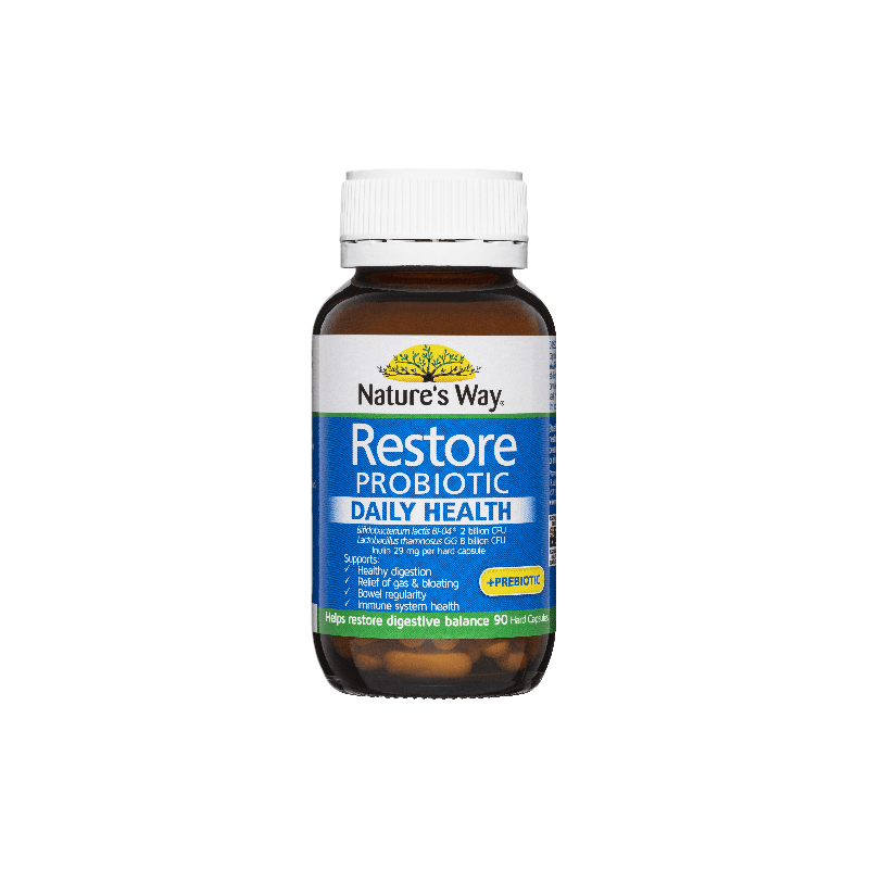 Natures Way Restore Cap 90 - 9314807041793 are sold at Cincotta Discount Chemist. Buy online or shop in-store.