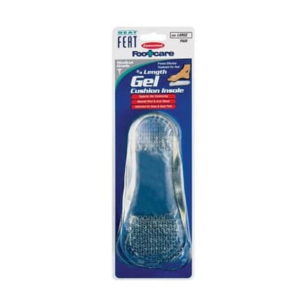 Neat Feat Gel Cushion 3/4 Length Large - 9416967912705 are sold at Cincotta Discount Chemist. Buy online or shop in-store.