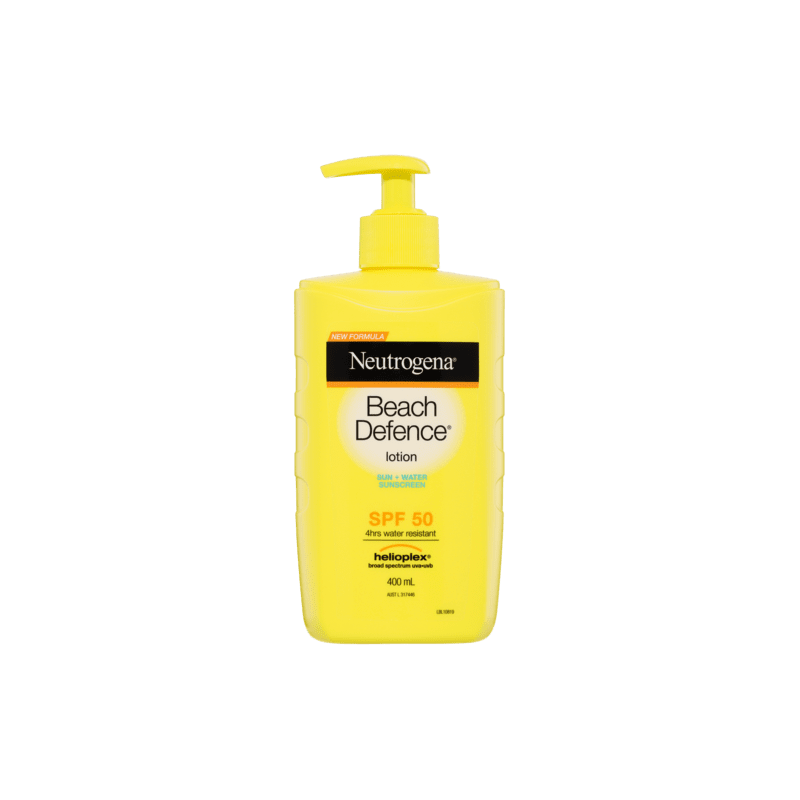 Neutrogena Beach Defence Lotion 400mL - 9300607562729 are sold at Cincotta Discount Chemist. Buy online or shop in-store.