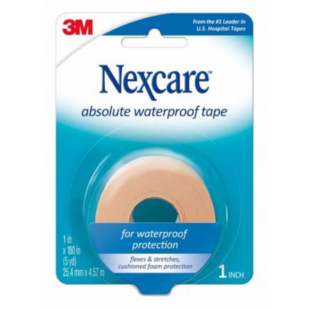 Nexcare Absolute Waterproof Tape 25.4mm x 4.5m - 51131667754 are sold at Cincotta Discount Chemist. Buy online or shop in-store.