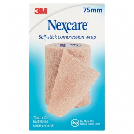 Nexcare Self Stick Compression Wrap 75mm - 9310063103862 are sold at Cincotta Discount Chemist. Buy online or shop in-store.