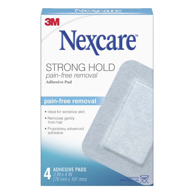 Nexcare Strong Hold Adhesive Pad 4Pk - 51131211964 are sold at Cincotta Discount Chemist. Buy online or shop in-store.