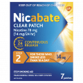 Nicabate Step 2 14mg Clear Patch 7 pack