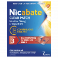 Nicabate Step 3 7mg Clear Patch 7 pack