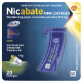 Nicabate Minis 4mg Lozenges 20 pack