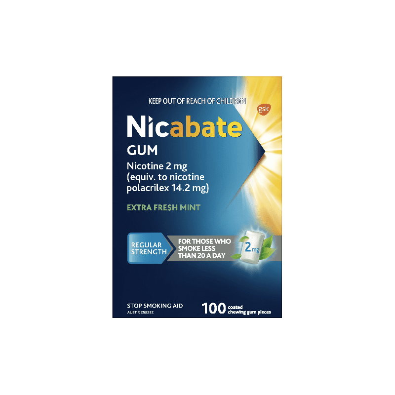 Nicabate 2Mg Extra Fresh Gum  100 - 9300673832993 are sold at Cincotta Discount Chemist. Buy online or shop in-store.