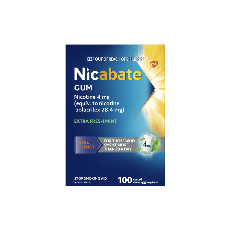 Nicabate 4Mg Extra Fresh Gum 100 - 9300673833501 are sold at Cincotta Discount Chemist. Buy online or shop in-store.