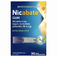 Nicabate 4Mg Extra Fresh Gum 30 - 9300673833334 are sold at Cincotta Discount Chemist. Buy online or shop in-store.