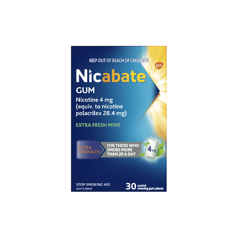 Nicabate 4Mg Extra Fresh Gum 30 - 9300673833334 are sold at Cincotta Discount Chemist. Buy online or shop in-store.