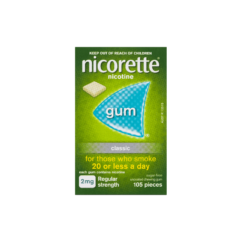 Nicorette Classic Gum 2mg 105 Pack - 9310059009772 are sold at Cincotta Discount Chemist. Buy online or shop in-store.
