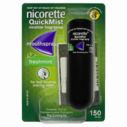 Nicorette Quick Mist Spray 150 Sprays 13.2mL - 9300607010848 are sold at Cincotta Discount Chemist. Buy online or shop in-store.