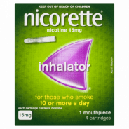 Nicorette Inhaler 15mg 4 pack - 9300607010930 are sold at Cincotta Discount Chemist. Buy online or shop in-store.