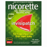 Nicorette InvisiPatch Step 1 25mg 14 Patches - 9300607010695 are sold at Cincotta Discount Chemist. Buy online or shop in-store.
