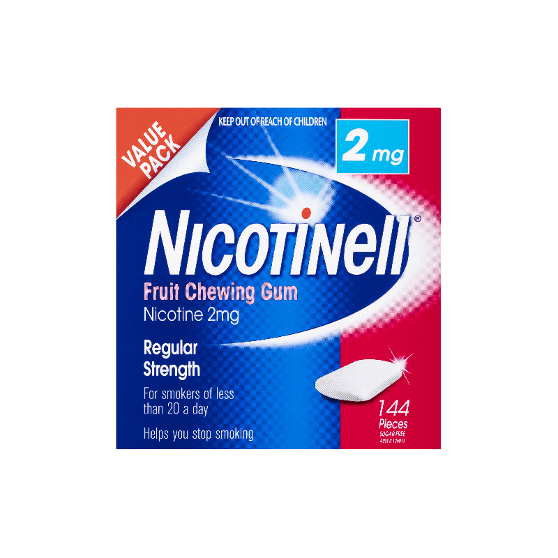 Nicotinell Fruit Gum 2mg 144 pack - 9319912034821 are sold at Cincotta Discount Chemist. Buy online or shop in-store.