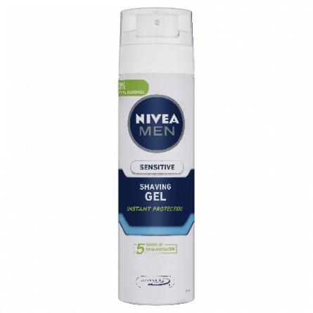 Nivea Men Shaving Gel Sensitive  200mL - 5025970023243 are sold at Cincotta Discount Chemist. Buy online or shop in-store.