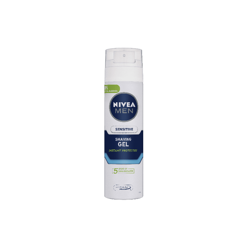 Nivea Men Shaving Gel Sensitive  200mL - 5025970023243 are sold at Cincotta Discount Chemist. Buy online or shop in-store.
