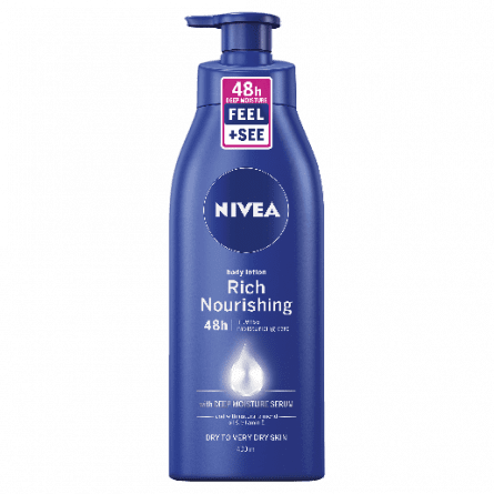 Nivea Body Lotion Rich Nourishing 400mL - 4005808236879 are sold at Cincotta Discount Chemist. Buy online or shop in-store.