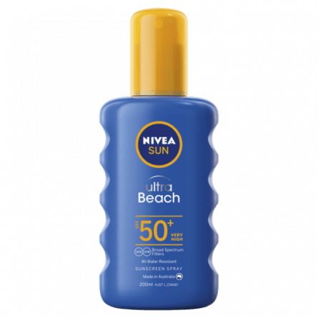 Nivea Sun Ultra Beach Spray SPF50+ 200mL - 4005900103772 are sold at Cincotta Discount Chemist. Buy online or shop in-store.