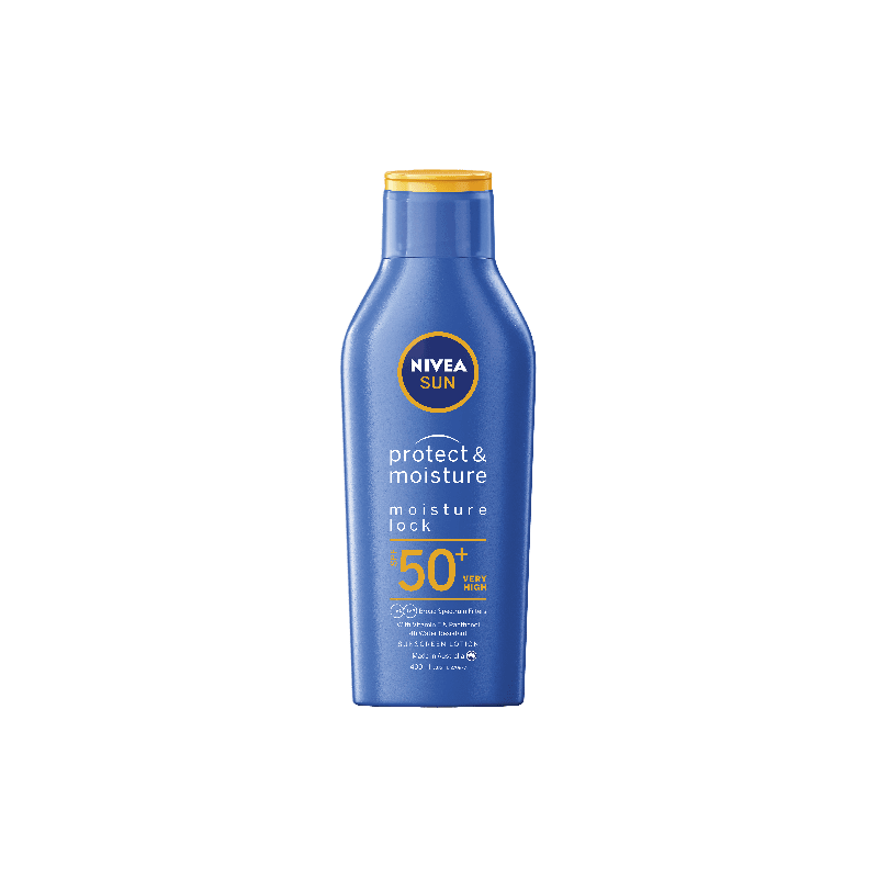 Nivea Sun Protect & Moisture SPF50+ 400mL - 4005900105097 are sold at Cincotta Discount Chemist. Buy online or shop in-store.
