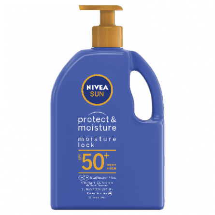 Nivea Sun Protect & Moisture SPF50+ 1L - 4005900435682 are sold at Cincotta Discount Chemist. Buy online or shop in-store.