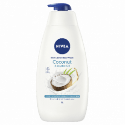 NIVEA Shower Creme Coconut and Jojoba Oil 1L - 4005900536679 are sold at Cincotta Discount Chemist. Buy online or shop in-store.