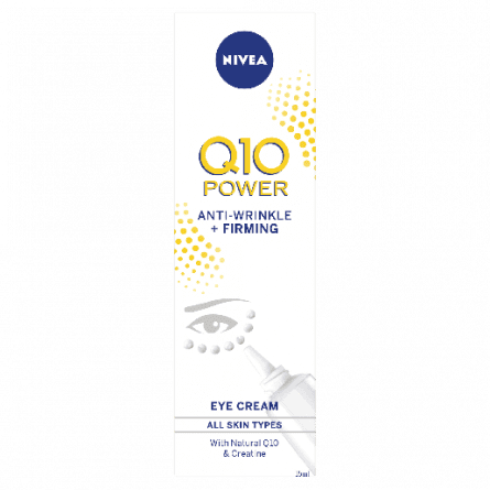 Nivea Q10 Power Anti Wrinkle Eye Cream 15mL - 4005900566775 are sold at Cincotta Discount Chemist. Buy online or shop in-store.